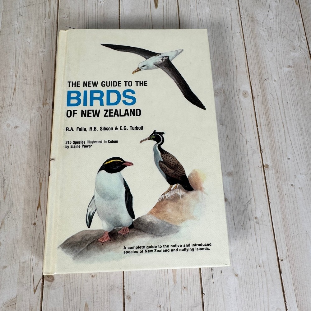 New Guide to Birds of New Zealand Falla Sibson Turbott 1978‎ Field Guide Collins